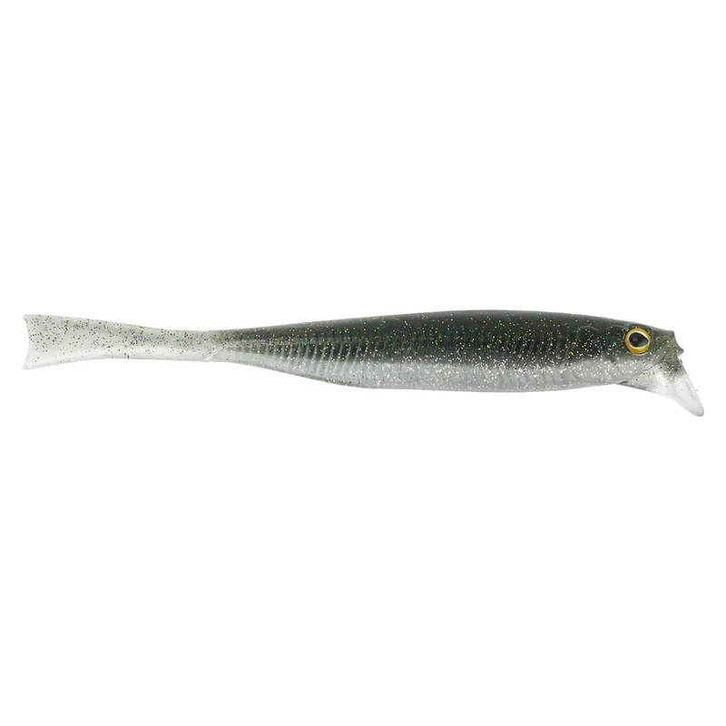 Jackall Drift Fry 5.2" Dark Thunder Clear/Silver