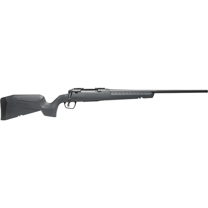 Savage Arms 32068 Axis 2 25-06 Rem 4+1 22" Matte Black Sporter Barrel, Matte Black Drilled & Tapped Steel Receiver, Fixed Matte Gray Synthetic Stock, Right Hand