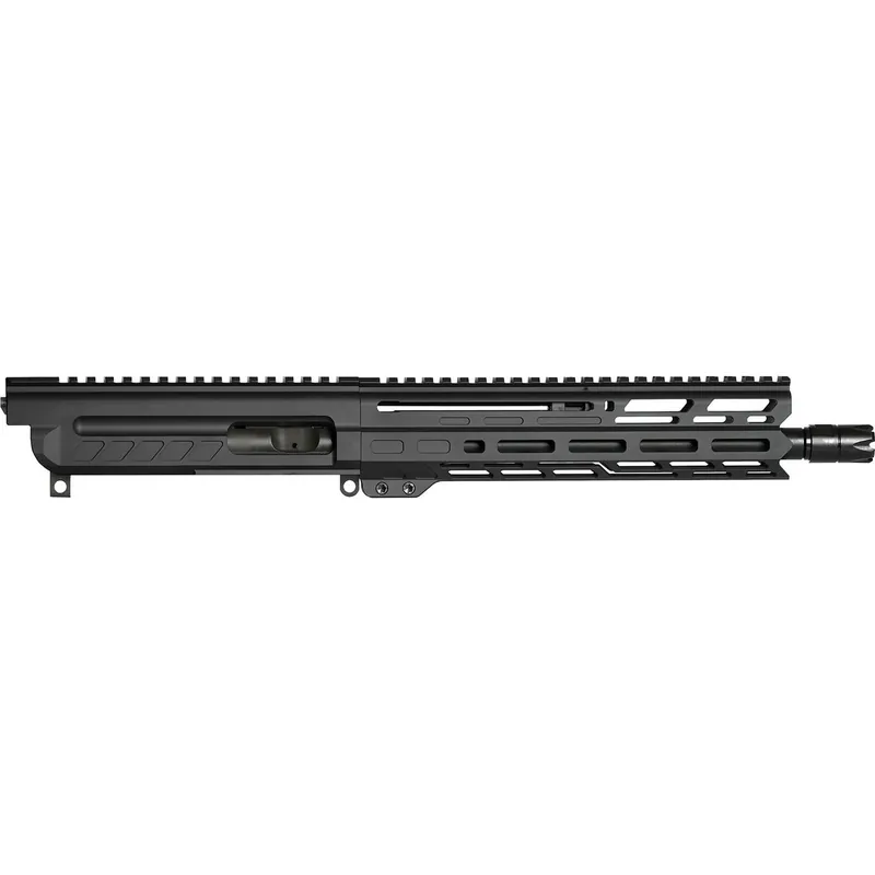 CMMG 99B80E4AB Dissent 9mm Luger 10.50", Left Side Charging Handle, Armor Black, Zeroed Linear Comp, 9.60" M-LOK Handguard, Picatinny End Plate, Fits AR-Platform