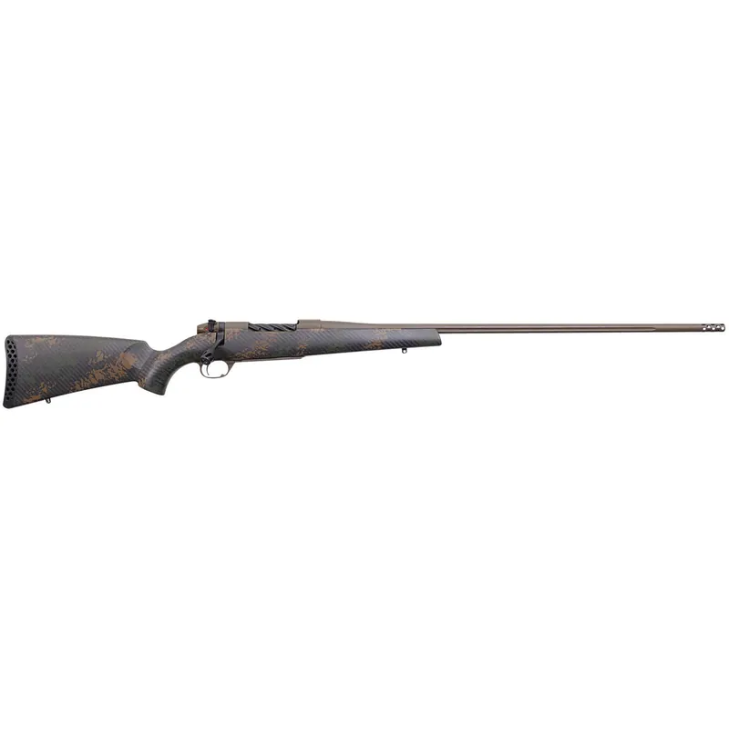 Weatherby MBC20N65RWR6B Mark V Backcountry 2.0 6.5 Wthby RPM 4+1 24" Barrel, Patriot Brown Cerakote Metal Finish, Brown Sponge Pattern Black Peak 44 Blacktooth Stock