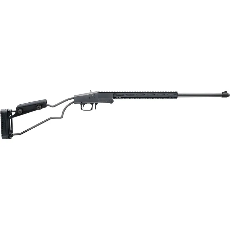 Chiappa Firearms 500273 Big Badger 410 3" 1rd 20", Blued, M-LOK/Picatinny Handgaurd, Wire Stock with Adj. Comb, Fiber Optic Sight