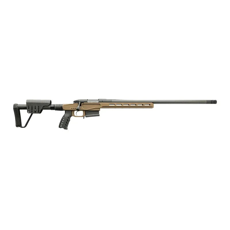 Bergara Rifles BPR377PRC Premier MgLite Full Size 7mm PRC 5+1 22" Carbon Fiber CURE Carbon Fiber Barrel, Graphite Black Cerakote Steel Receiver, Flat Dark Earth XLR Folding Chassis