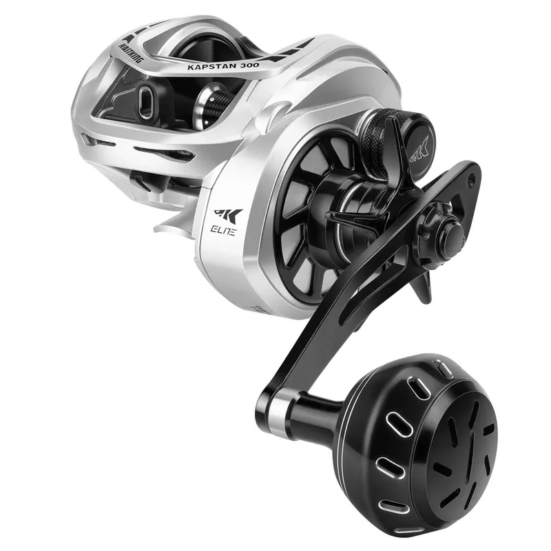 Kapstan Elite 300 Powerful Handle Baitcasting Reel Left Handed 5.4 1
