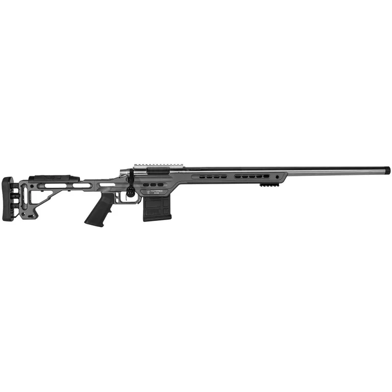 MasterPiece Arms 308PMRRHTNGPBA PMR 308 Win 10+1 24" Stainless Steel Tungsten Aluminum Tungsten V-Bedded BA Hybrid Chassis Stock Right Hand