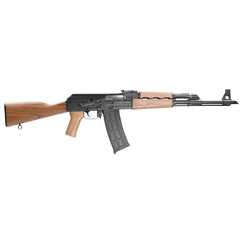 Zastava Arms Usa ZR90556WM ZPAP M90 5.56x45mm 30+1 18.25" Black Chrome Lined Barrel, Black Walnut Handguard, Walnut Fixed Stock & Grip