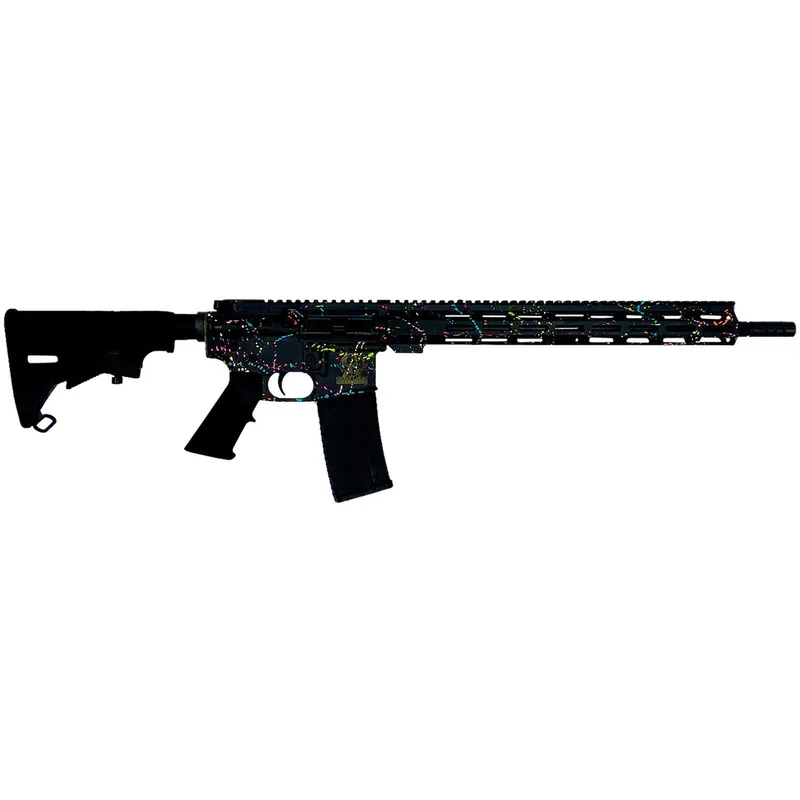 Great Lakes Firearms GL15223BLK GL15 223 Wylde 30+1 16" 4150 Nitride 15.25" M-LOK Handguard Mil-spec Polymer Grip