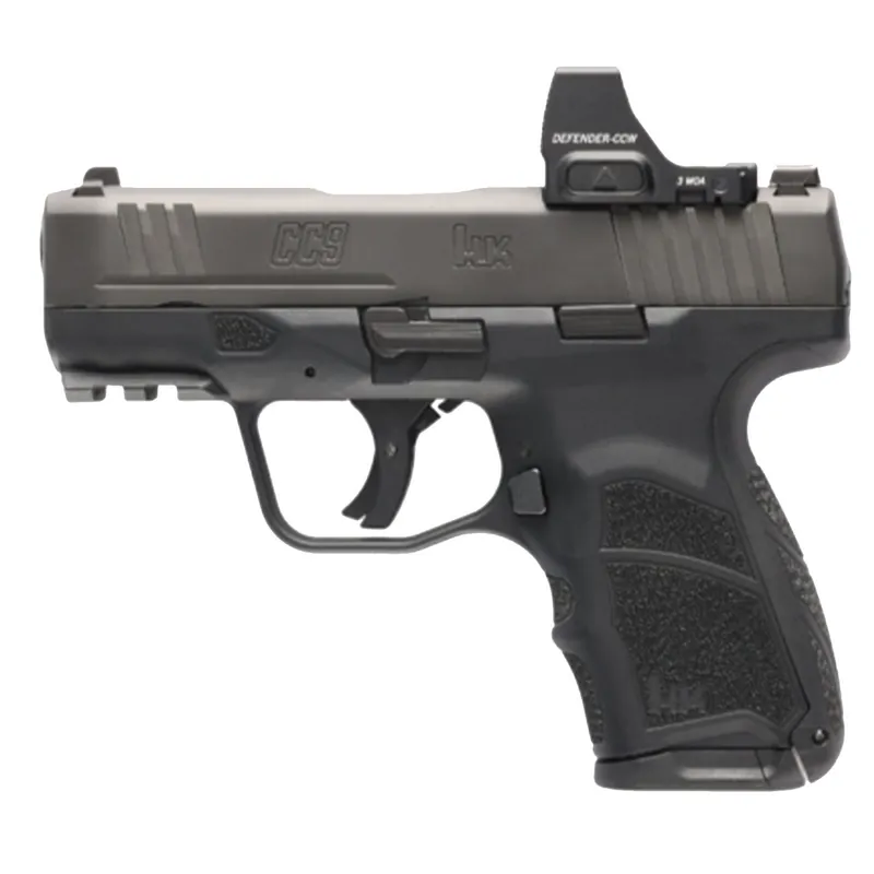 HK CC9 3.32" Barrel 9MM 10rd/12 Pistol w/VTX CCW Black