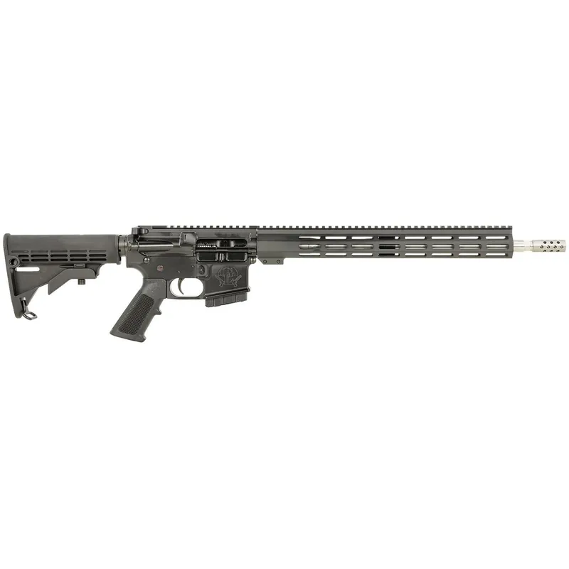Great Lakes Firearms GL15400SS AR-15 400 Legend 5+1 16" Stainless Threaded Barrel, Black Cerakote Aluminum Receiver w/Picatinny Rail, M-LOK Handguard, Adjustable Black Synthetic Stock, Mil-Spec Grip