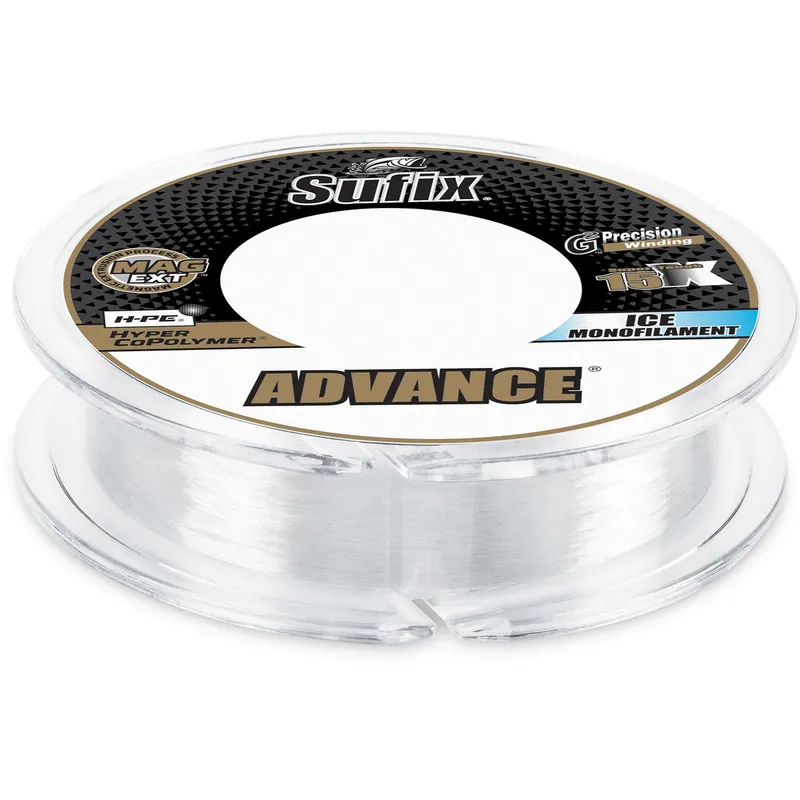 Sufix Advance Ice Monofilament Line Clear 4 lb.