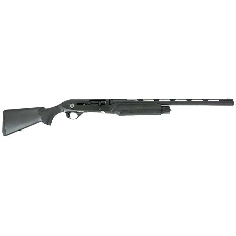 MAC 21000157 2 3-Gun 12 Gauge 3" 3+1 24", Black, Synthetic Furniture, Fiber Optic Sight, Oversized Controls, 3 Chokes