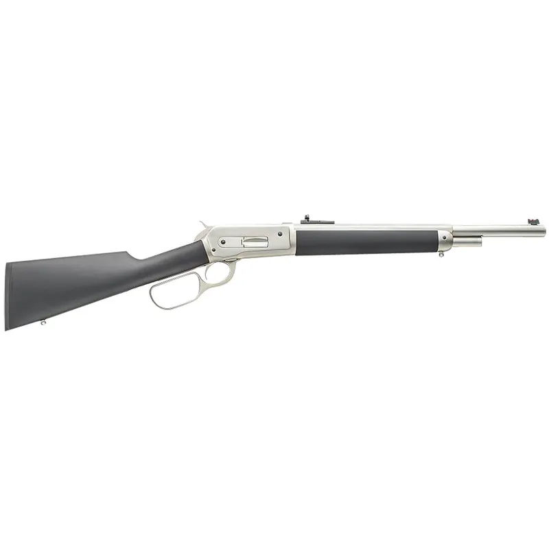 Chiappa Firearms 920355 1886 Kodiak 45-70 Gov 4+1, 18.50" Barrel, Steel Barrel/ Receiver w/ Matte Chrome Coating, Black Rubber Coated Walnut Stock, Right Hand