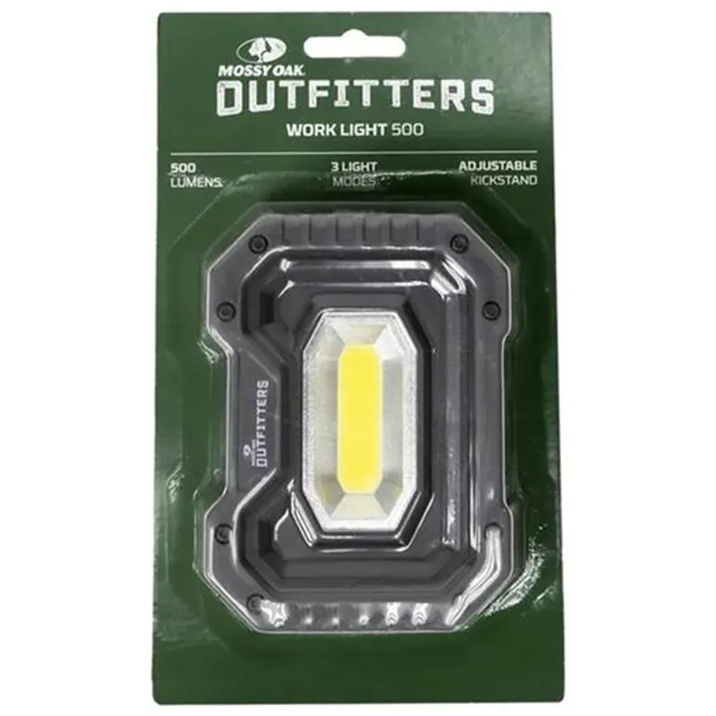 Mossy Oak Work Light 500 Lumen Flashlight