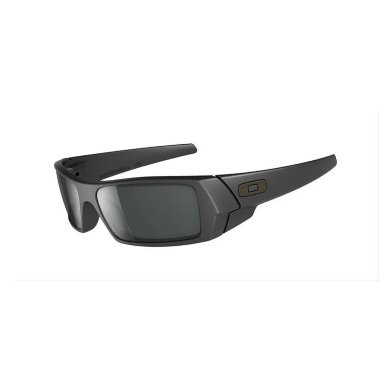 Oakley 03-473 Gas Can Matte Black with Grey Sunglasses