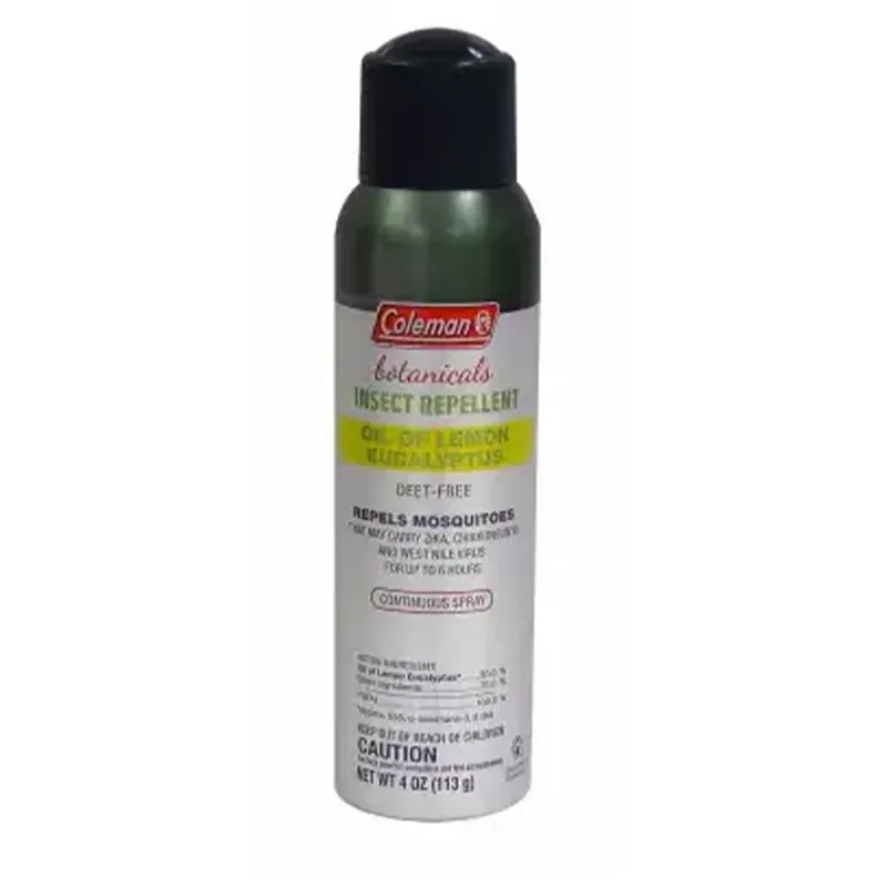 Coleman Cable Botanicals Insect Repellent, Lemon Eucalyptus 4-oz