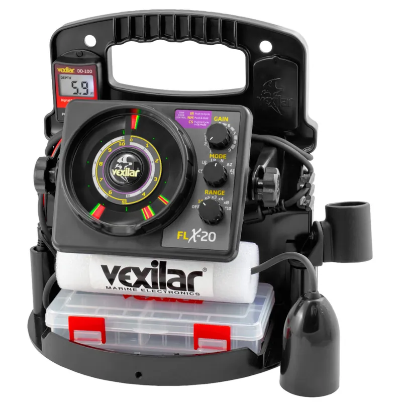 Vexilar Pro Pack - FLX20 w/12 Degree Ice Ducer & DD-100