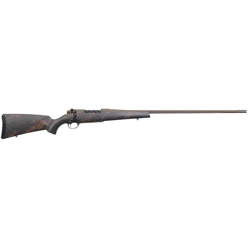 Weatherby MBC20N257WR8B Mark V Backcountry 2.0 257 Wthby Mag 3+1 26" Barrel, Patriot Brown Cerakote Metal Finish, Brown Sponge Pattern Black Peak 44 Blacktooth Stock