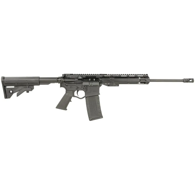 ATI ATIGAX5569ML Alpha-15 Maxx 5.56x45mm NATO 30+1 16" Black Threaded Barrel, Black Picatinny Rail Polymer Receiver, 9" Polymer Handguard, ATI MM4 Black Synthetic Stock, Black Polymer Grip, Right Hand