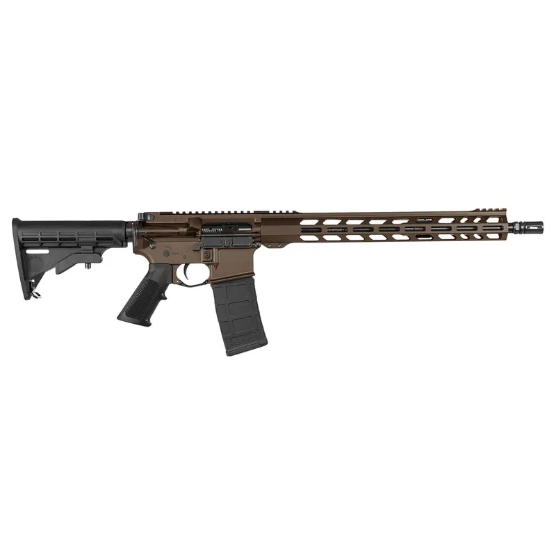 UnBranded AR 223WYFS0001VRBR UAR-F 223 Wylde 30+1 16" Barrel, Vortex Bronze Cerakote Metal Finish, 15" M-Lok Handguard, Black Collapsible Stock, Textured Black Polymer Grip