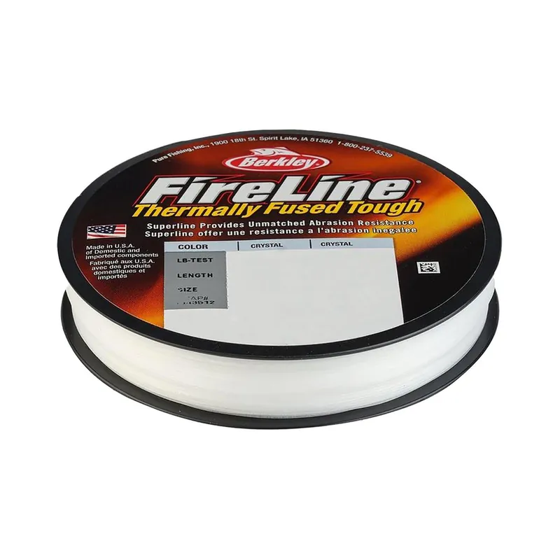 Berkley FireLine Thermally Fused Superline Crystal 20LB 300 yds.