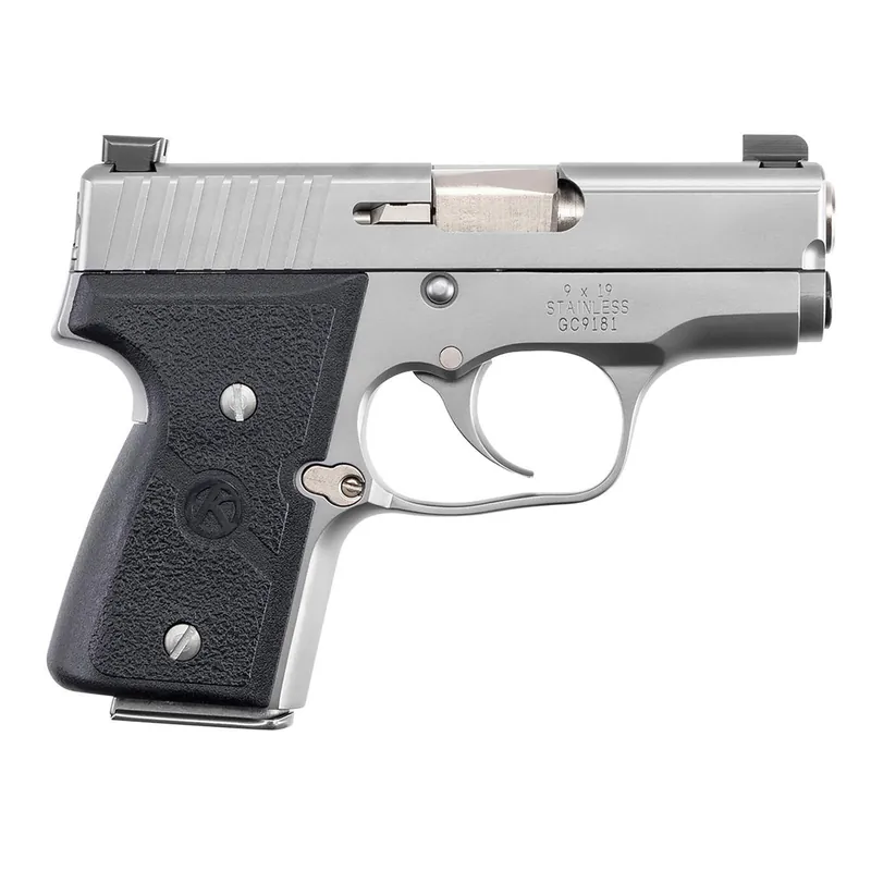 Kahr Arms M9093NA MK *CA Compliant 9mm Luger 3" 6+1,7+1 Matte Stainless Steel Textured Wraparound Black Nylon Grip Tritium Night Sights