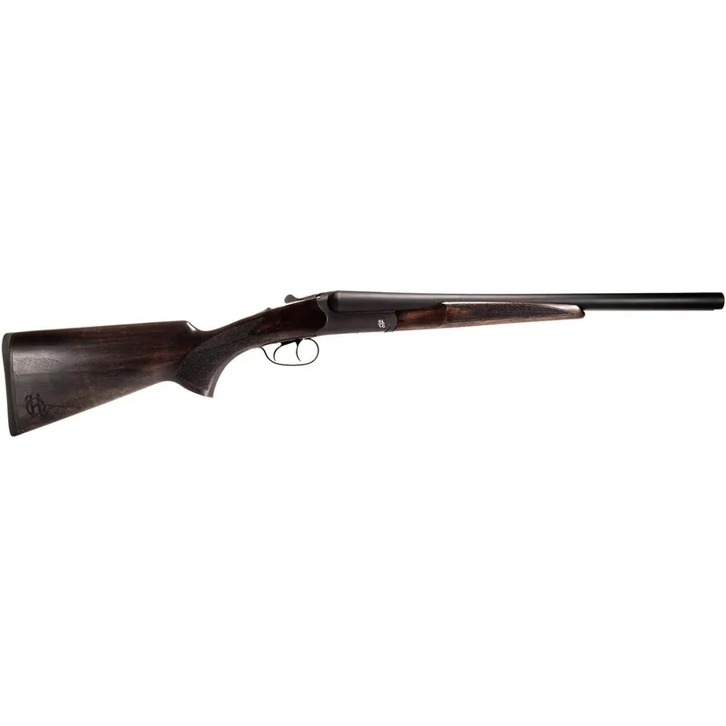 Heritage Mfg BL2018BK Badlander 20 Gauge Break Open 2rd 18.50" Black Chrome Side By Side Barrel & Receiver, Fixed Turkish Walnut Stock