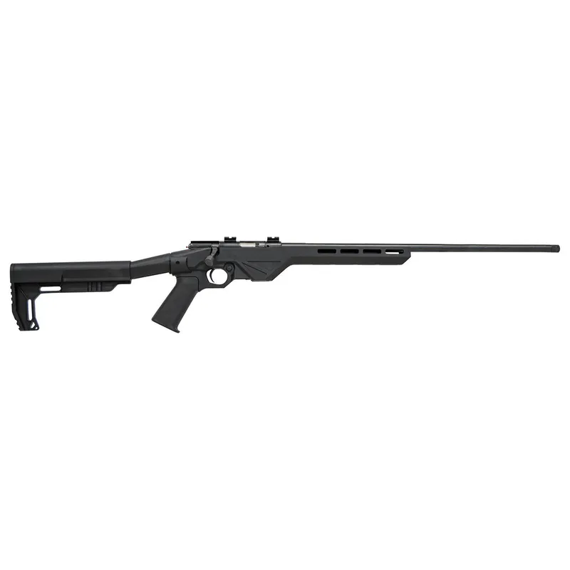 Citadel CIT22WMBLT Trakr 22 WMR 5+1 21" Blued Steel Threaded Barrel & Receiver, Lightweight Black Synthetic Stock