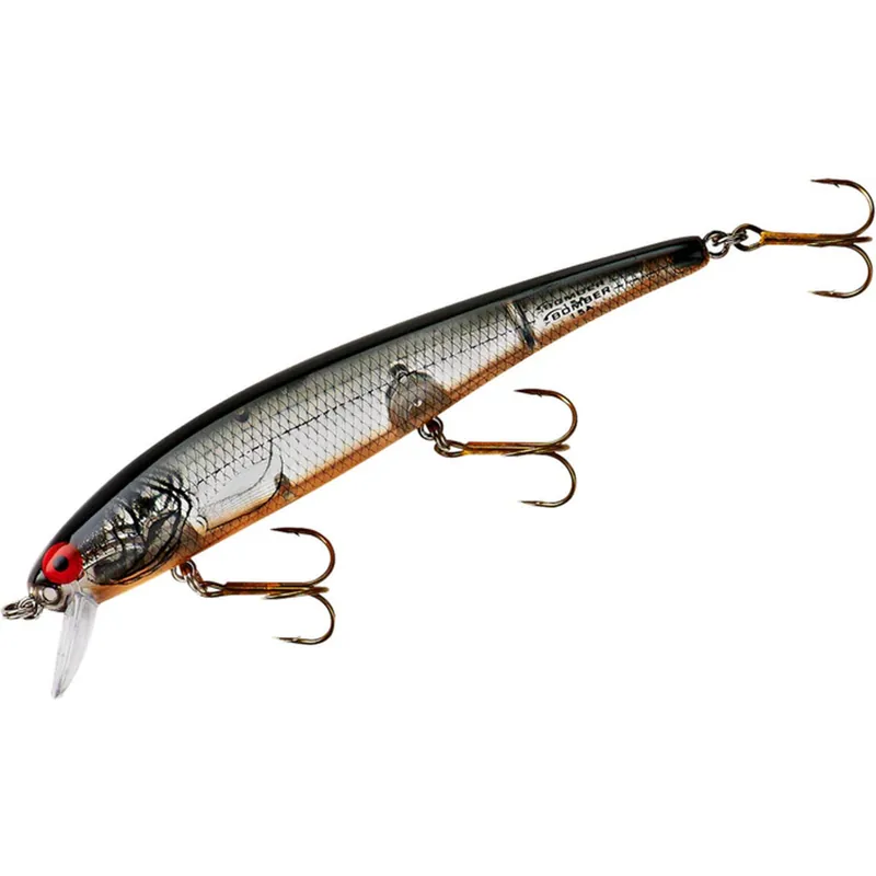 Bomber B15 Long A 4 1/2 inch Suspending Jerkbait Silver Flash Orange Belly