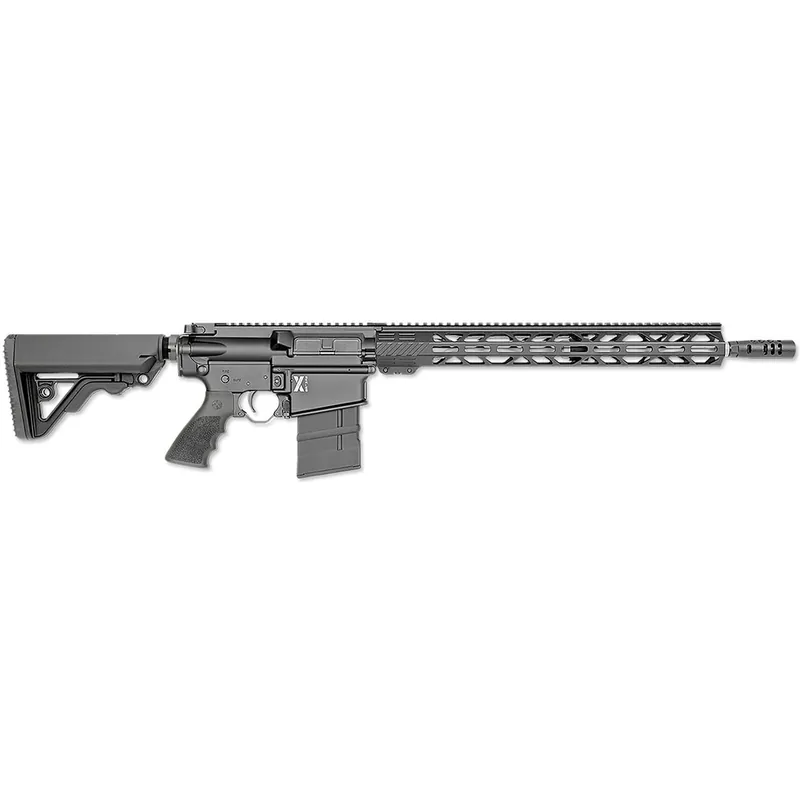 Rock River Arms X308A1751BV1 LAR-8 X-1 308 Win 18" Stainless 20+1, Black, RRA A2 Operator Stock & Hogue Grip, Carrying Case