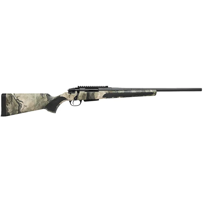 Stevens 19466 334 Bolt Action 6.5 Creedmoor 3+1 22" Camo/Dark Gray Carbon Steel Receiver Integrated Recoil Lug Ergonomic/Recoil Pad Synthetic Stock Picatinny Rail Right Hand
