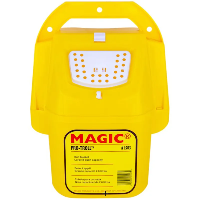 Magic Pro-Troll Bait Bucket 8 Qt