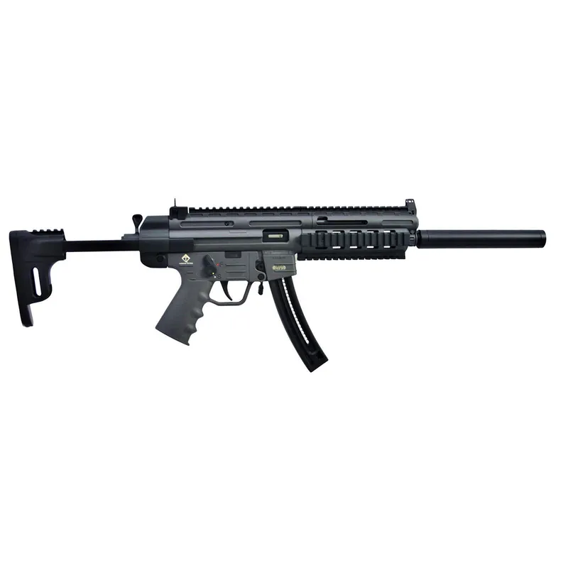 GSG GSGGERGGSG1622S GSG-16 Carbine Full Size 22 LR 22rd 16.25" Black Smoke Polymer Receiver Black Collapsible w/Storage Compartment Stock Right Hand