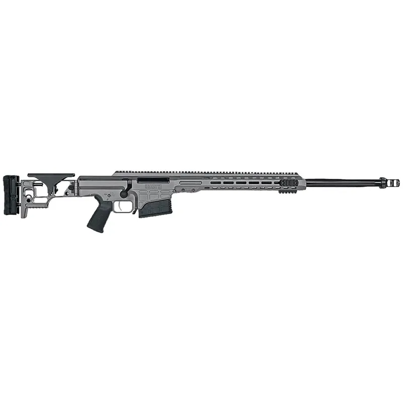 Barrett 18501 MRAD 300 PRC Caliber 26" 10+1, Tungsten Gray Rec & Folding Stock, Black Magpul Grip