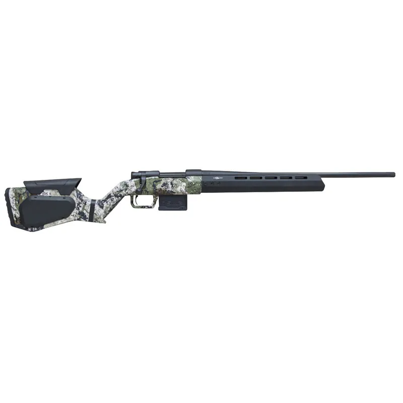 Howa HHERA65CCFXK7 Hera H7 6.5 Creedmoor 5+1 24" Black Heavy Threaded Barrel, M-LOK, XK7 Kings Camo w/Black Webbing Adjustable Synthetic Stock, Right Hand