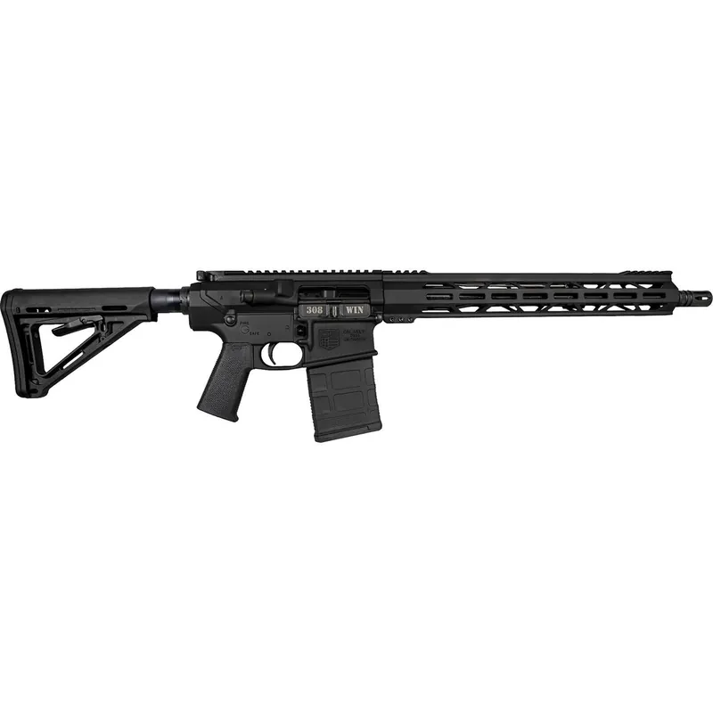 Diamondback DB1018C001 DB10 308 Win 20+1 16" Nitride Treated Threaded Steel Barrel w/A2 .30 Cal Flash Hider, A3 Flattop Upper, 15" M-LOK Handguard, Magpul MOE Carbine Stock, Magpul MOE K Grip