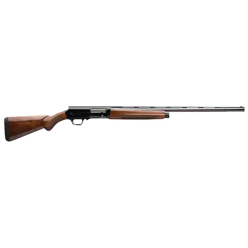 Browning 0119015005 A5 Lightning Sweet Sixteen 16 Gauge 26" Barrel 2.75" 4+1, Gloss Black Barrel & Anodized Receiver, Gloss Turkish Walnut Lightening Style Round Grip Stock