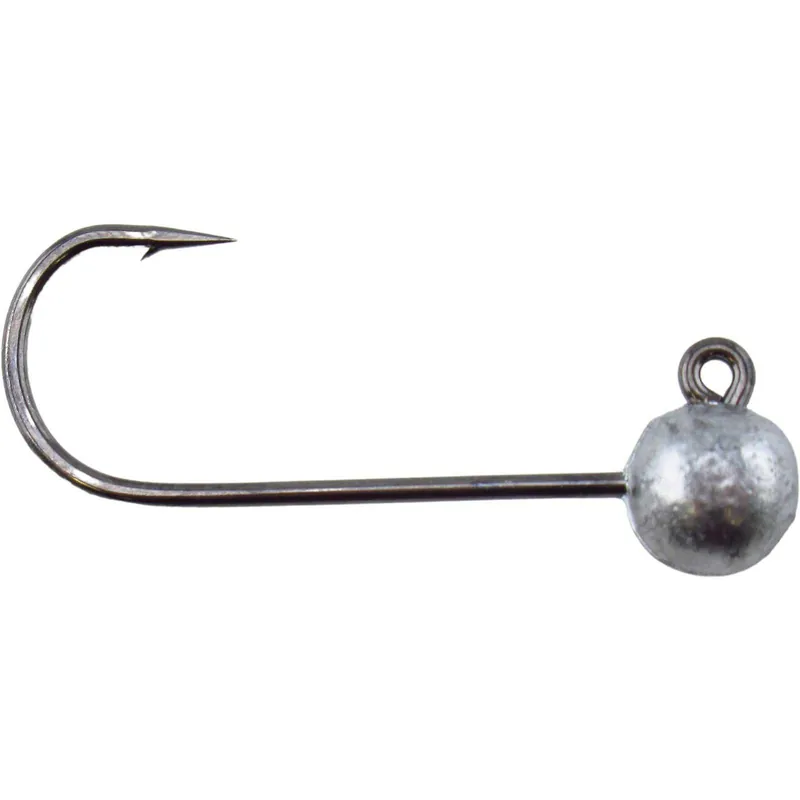 VooDoo Custom Tackle Round Jig Heads 1/32 oz. Unpainted
