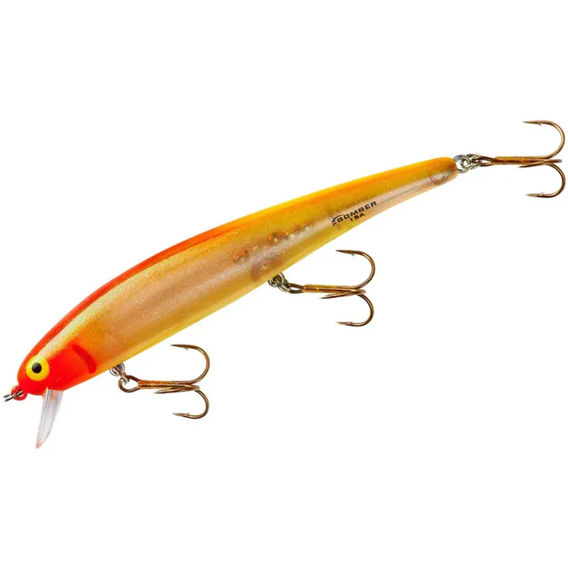 Bomber B15 Long A 4 1/2 inch Suspending Jerkbait Orange Crush