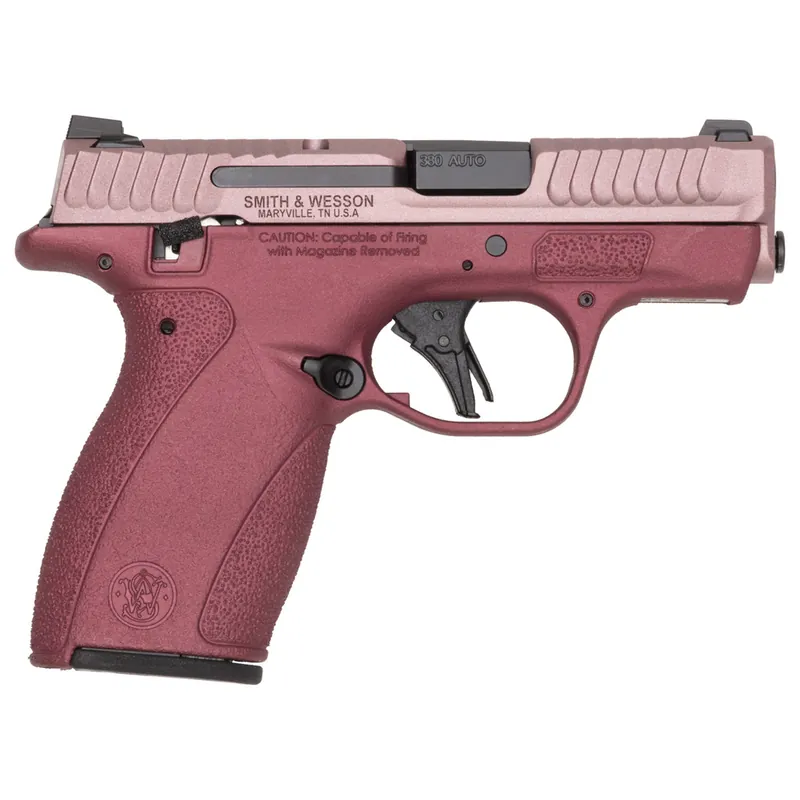 S&W Bodyguard 2.0 Thumb Safety Cranberry/Blush .380 Auto 2.75" Barrel 10,12 Round