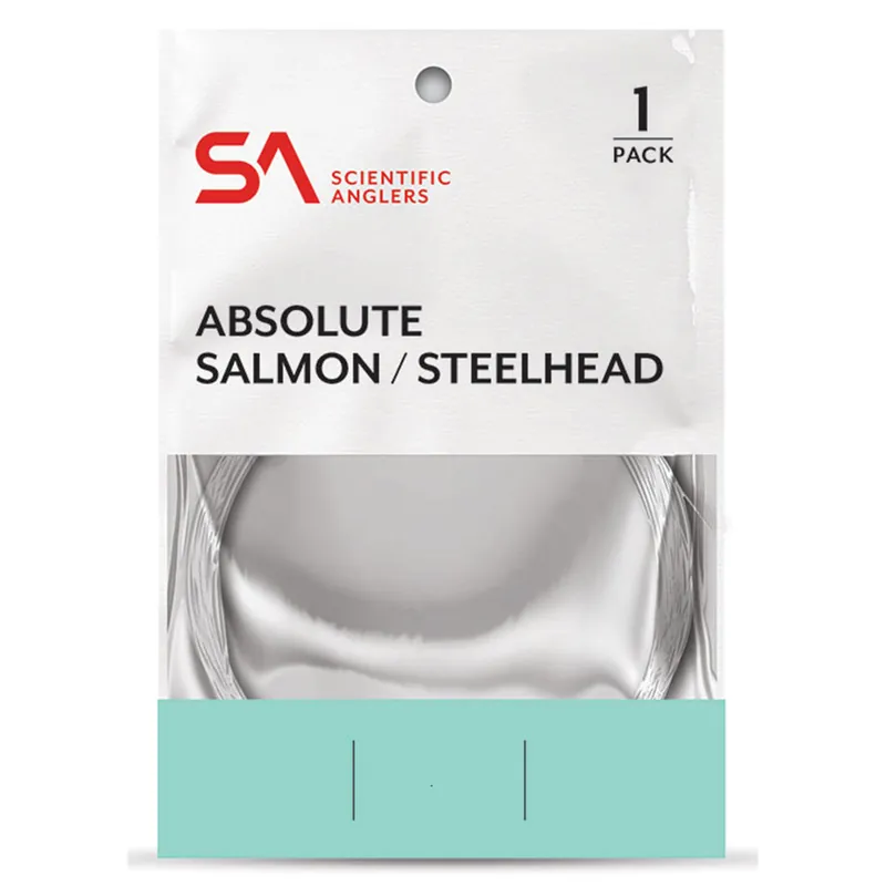 Scientific Anglers Absolute Salmon/Steelhead Leaders - 1 Pack 12‘ 16.0 lb Break strength