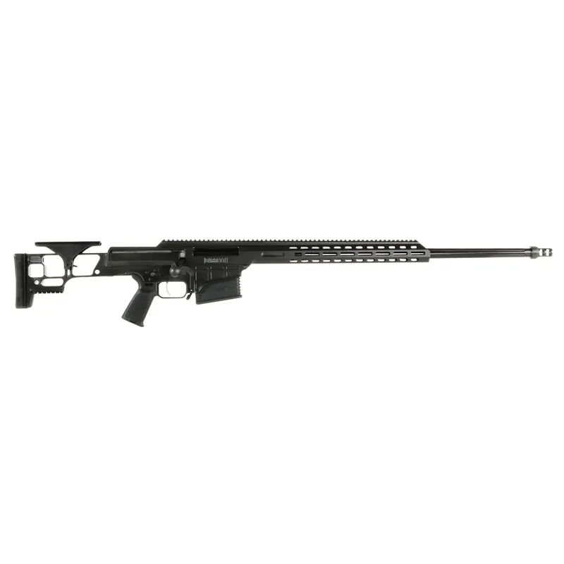 Barrett 18502 MRAD 338 Lapua Mag 26" 10+1 Black Cerakote Black Fixed Adjustable Comb Stock Black Polymer Grip Right Hand