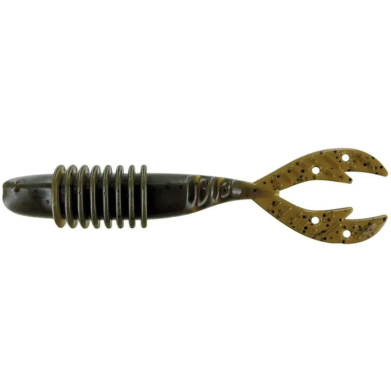 Big Bite Baits Kamikaze Swimon - 7 Pack 3.75" Green Pumpkin