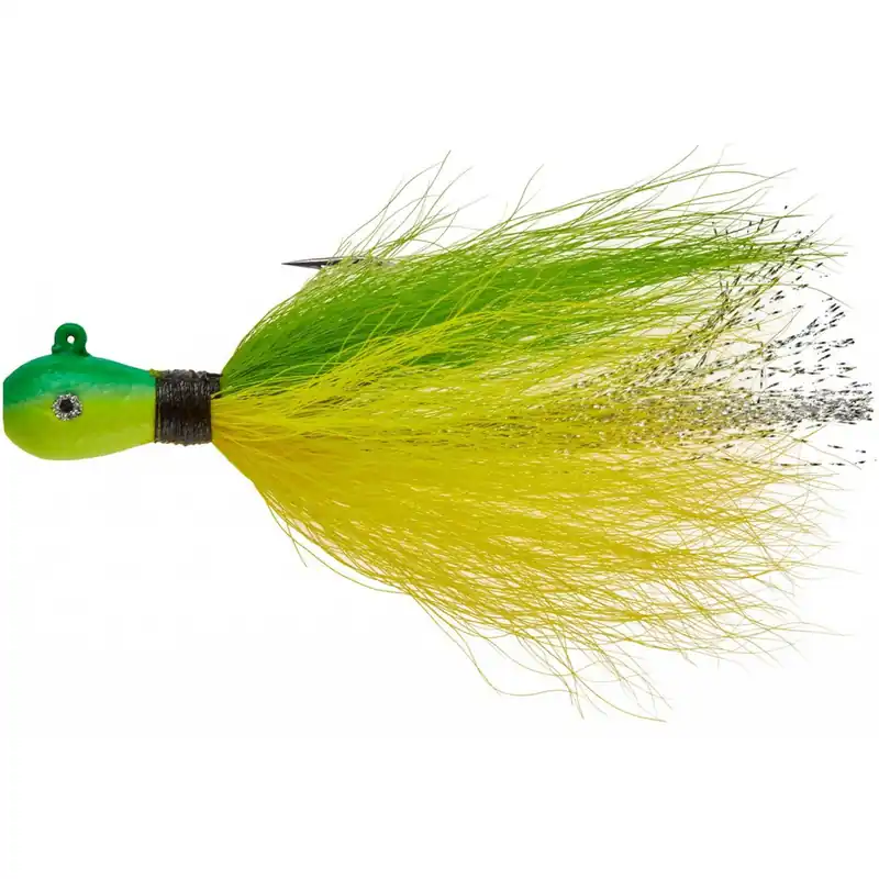 Mepps Bucktail Jig 1/8oz Chartreuse Yellow