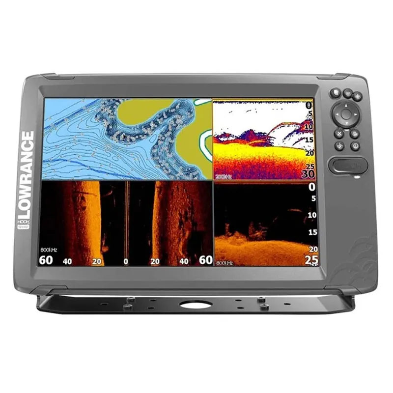 Lowrance HOOK² 12 with TripleShot Transducer and US Inland Maps Fish Finder 12" Screen