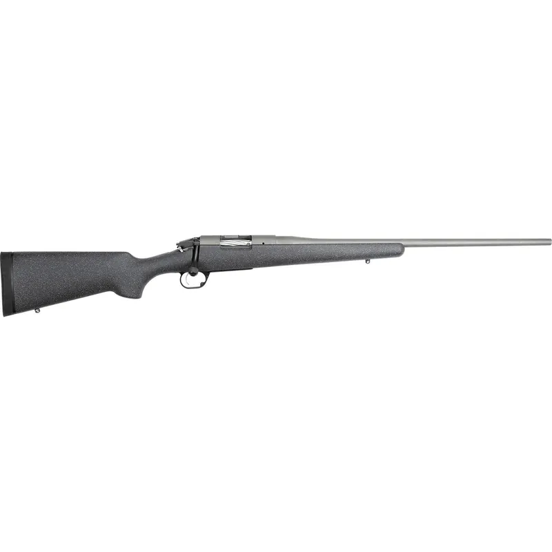 Bergara Rifles BPR28308 Premier Mountain 308 Win 4+1 22" Tactical Gray Cerakote Barrel, Tactical Gray Cerakote Stainless Steel Receiver, Gray Speckled Black Stock, Right Hand