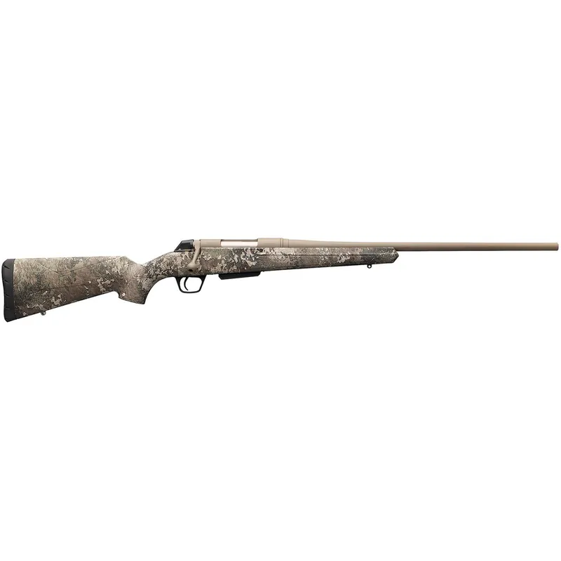 Winchester Repeating Arms 535741264 XPR Hunter Full Size 270 WSM 3+1 24" Flat Dark Earth Perma-Cote Sporter Barrel, Drilled & Tapped Steel Receiver, TrueTimber Strata Fixed Synthetic Stock