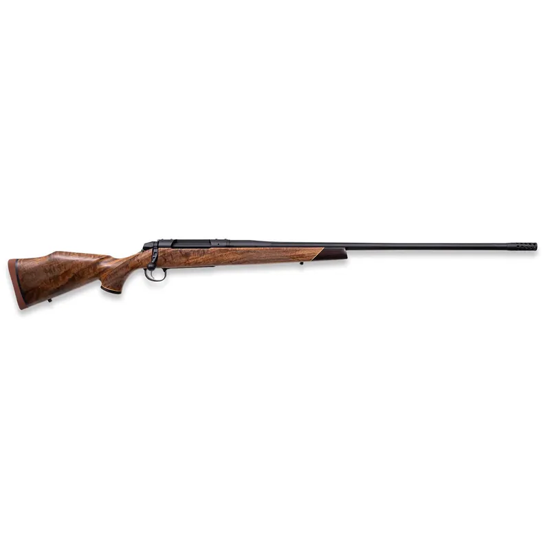 Weatherby 3WASD306SR6B 307 Adventure SD Full Size 30-06 Springfield 4+1 28" Black Cerakote Fluted Threaded Barrel, Graphite Black Cerakote Drilled & Tapped Stainless Steel Receiver, Fixed Walnut Stock