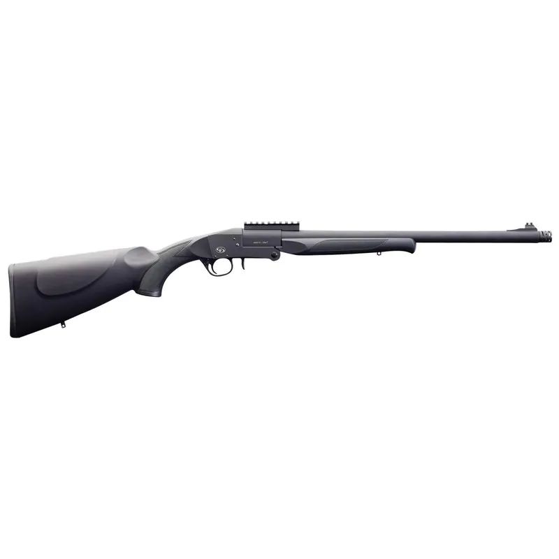 Charles Daly 930269 101 Turkey 12 Gauge Break Open 3" 1rd 20" Black Steel Barrel & Receiver, Fixed Black Synthetic Stock