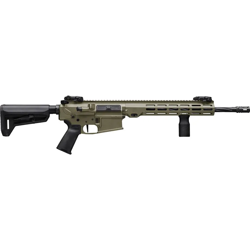 Maxim Defense MXM49690 MD10 L 6.5 Creedmoor 20+1 18" Fluted Barrel, FDE Rec/M-LOK Handguard, Black Magpul Furniture, SL-K Stock, MVG Grip, MBUS Sights, Blackout Defense Flat Trigger