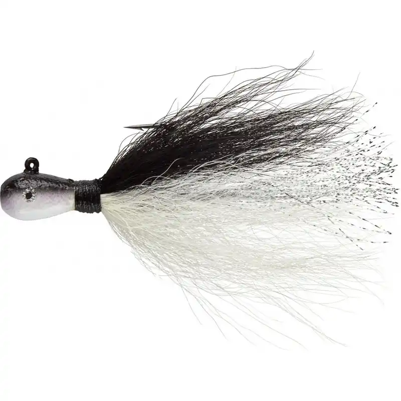 Mepps Bucktail Jig 1/8oz Black White