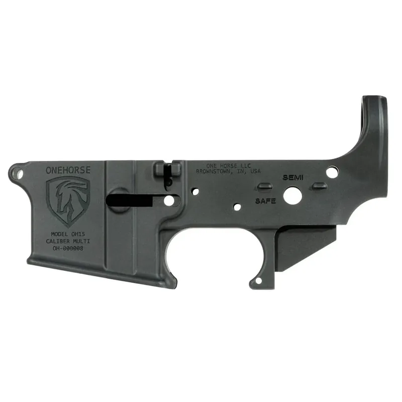 One Horse AR-15 Mil-Spec Stripped Lower Receiver